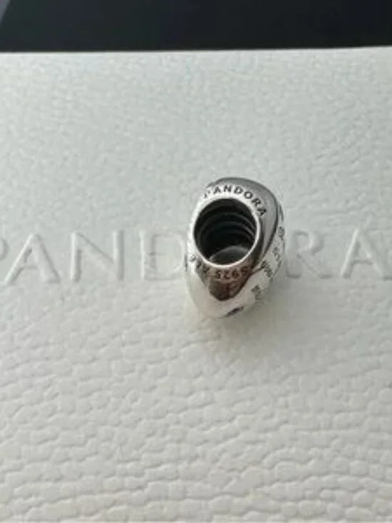 Pandora Disney, Cinderella Heart Wish 925 Ale with CZ Charm - Picture 3 of 4